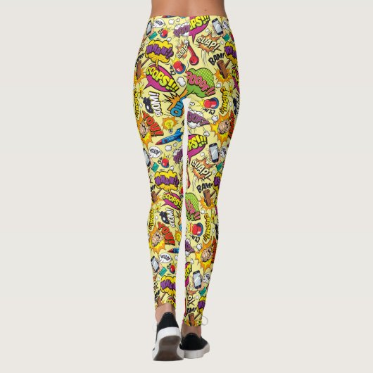 Pop Art Leggings (Rückseite)