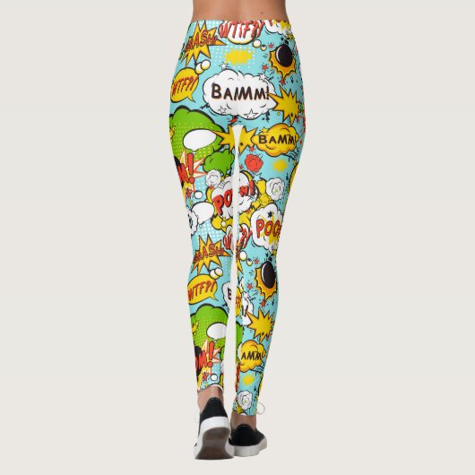 Pop Art Leggings (Rückseite)