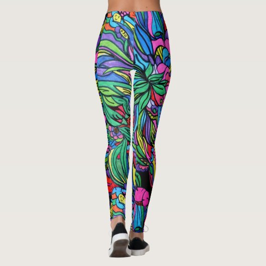 Pop Art Leggings (Rückseite)