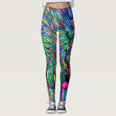 Pop Art Leggings (Vorderseite)