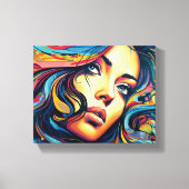 Pop Art Leinwanddruck (Vorderseite)