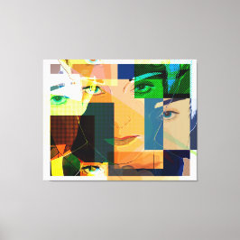 Pop Art Leinwanddruck