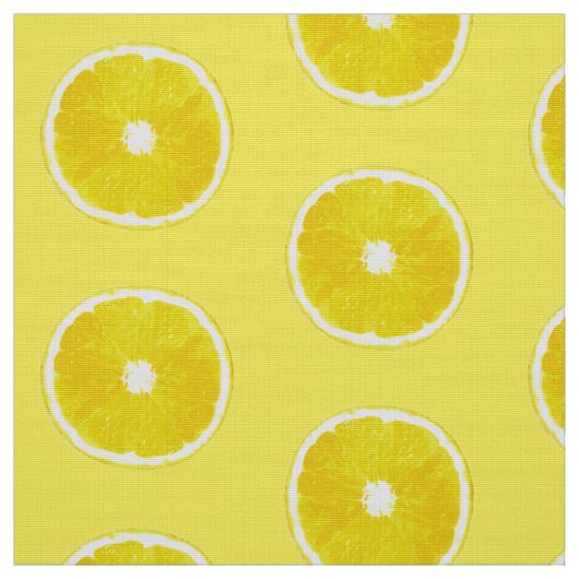 Pop Art Lemon Stoff (Muster)