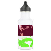 Pop-Art-Lemuren Trinkflasche (Rechts)