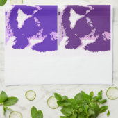 Pop Art Lemurs Handtuch (Gefaltet)