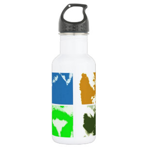 Pop Art Lemurs Trinkflasche