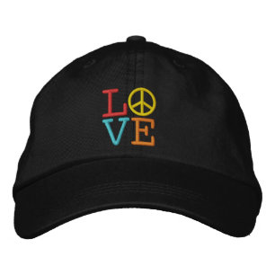 Pop Art LIEBE Bestickte Baseballkappe
