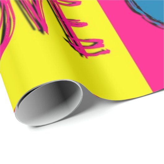 Pop Art Liebe Geschenkpapier (Rolleneckpunkt)