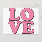 Pop ART LIEBE Postkarte (Vorderseite)