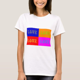 Pop Art Liebe T-Shirt