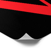 Pop Art LIEBE | Typografie Poster (Ecke)