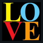 Pop Art LIEBE | Typografie Poster<br><div class="desc">Ein kleines Pop Art LIEBE typografisches Poster in Schwarz,  Kirschrot,  Zitronengelb,  Orange und Türkisblau für die Uni Studentenwohnheim. Ein schwarzes Licht got?</div>