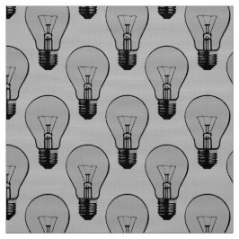 Pop Art Light Bulb Stoff