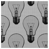 Pop Art Light Bulb Stoff (Nahaufnahme)