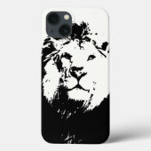 Pop Art Lion Case-Mate iPhone Hülle (Rückseite)