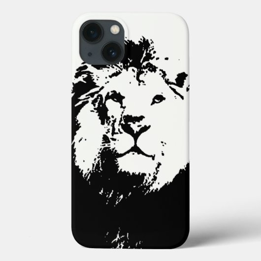 Pop Art Lion Case-Mate iPhone Hülle (Rückseite)