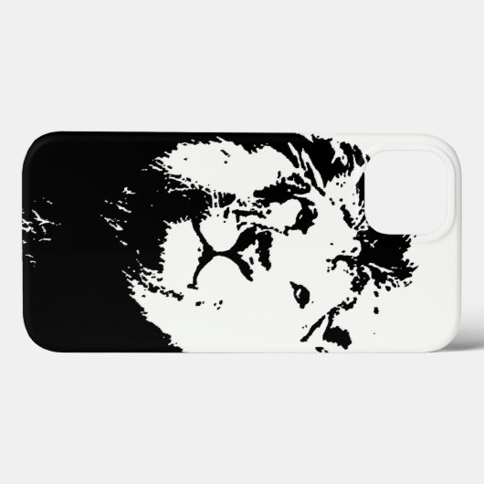 Pop Art Lion Case-Mate iPhone Hülle (Rückseite (Horizontal))