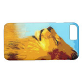 Pop Art Lion iPhone 7 Fall Case-Mate iPhone Hülle (Rückseite (Horizontal))