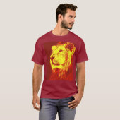 Pop Art Lion T-Shirt (Vorne ganz)