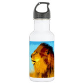 Pop Art Lion Trinkflasche (Vorderseite)
