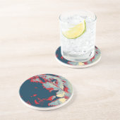 Pop Art Lion Untersetzer (Seite)