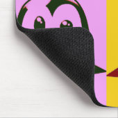 Pop Art Little Tux Maus Pad Mousepad (Ecke)