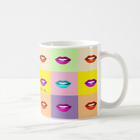 Pop Art Livio Kaffeetasse (Rechts)