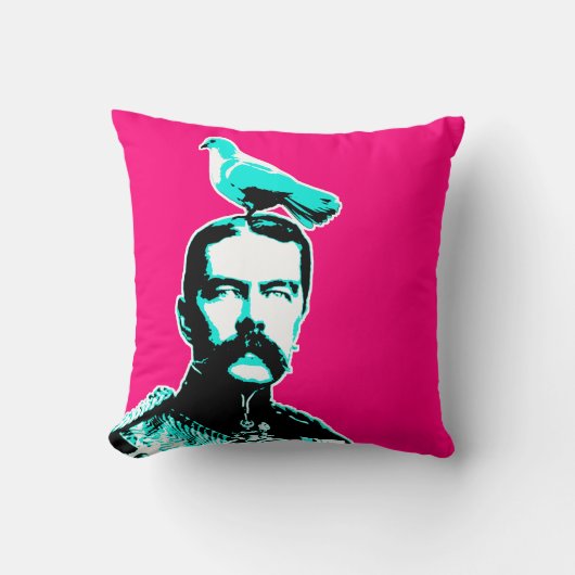 Pop Art Lord Kitchener War & Peace Kissen (Vorderseite)
