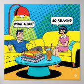 Pop Art Lounge Poster (Vorne)