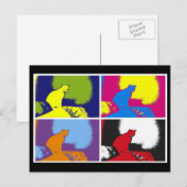Pop Art Lucy #2 Postkarte (Vorne/Hinten)