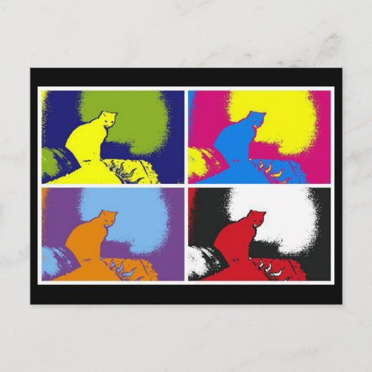 Pop Art Lucy #2 Postkarte (Vorderseite)