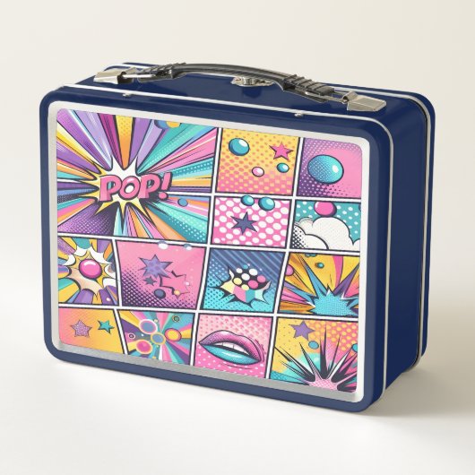 Pop Art Lunch Box (Rückseite)