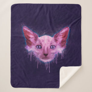 Pop Art Lykoi Cat Sherpadecke