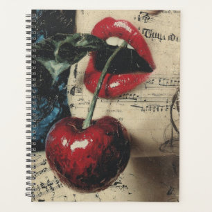 Pop-Art-Mädchen Planer
