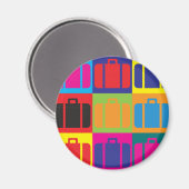 Pop Art Magnet (Vorderseite/Rückseite)