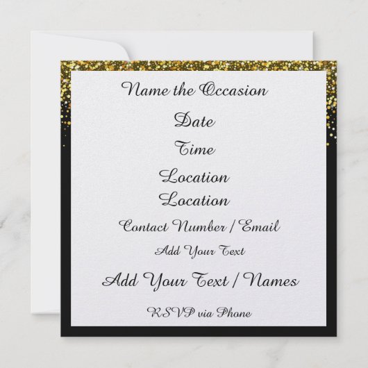 Pop Art Man Feierlichkeiten Einladung (Rückseite)