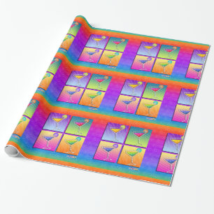 Pop Art MARGARITAS GESCHENKpapier