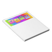 Pop Art MARGARITAS NOTEPAD Notizblock (angewinkelt)