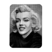 Pop Art Marilyn Magnet (Vertikal)