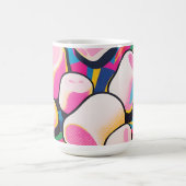 Pop-Art-Marshmallow-Explosion Kaffeetasse (Mittel)