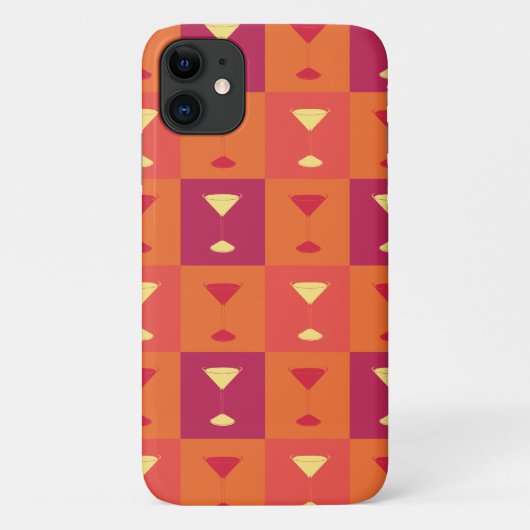 Pop-Art-Martini-Glas Case-Mate iPhone Hülle (Rückseite)