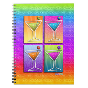 Pop Art MARTINIS NOTIZBUCH - TAGEBUCH - JOURNAL