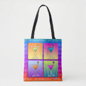 POP ART MARTINIS TASCHE (Vorderseite)