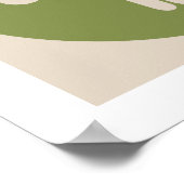 Pop Art Massage Poster (Ecke)