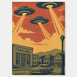 Pop Art MCM Alien Invasion Magnet