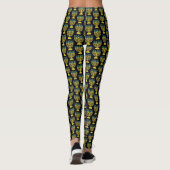 Pop Art Menorah Leggings (Rückseite)