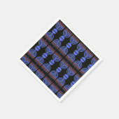 Pop Art Menorah Napkins Serviette (Ecke)