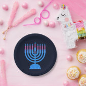 Pop Art Menorah Paper Teller (Party)