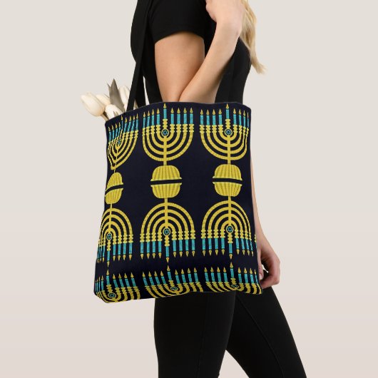 Pop Art Menorah Tasche (Von Nahem)