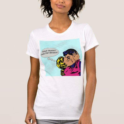 Pop Art Message T - Shirt (Vorderseite)